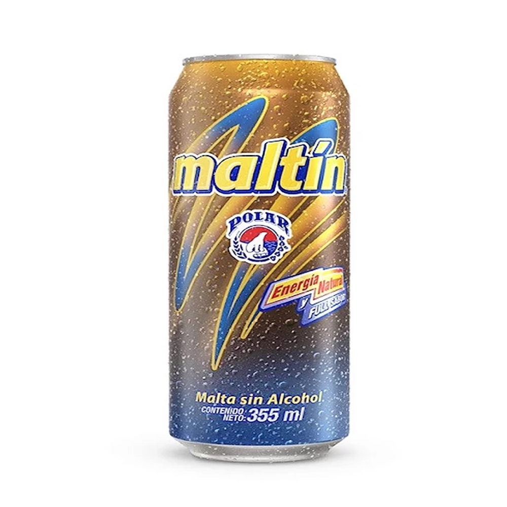 Malta Maltín Polar Lata 355ml