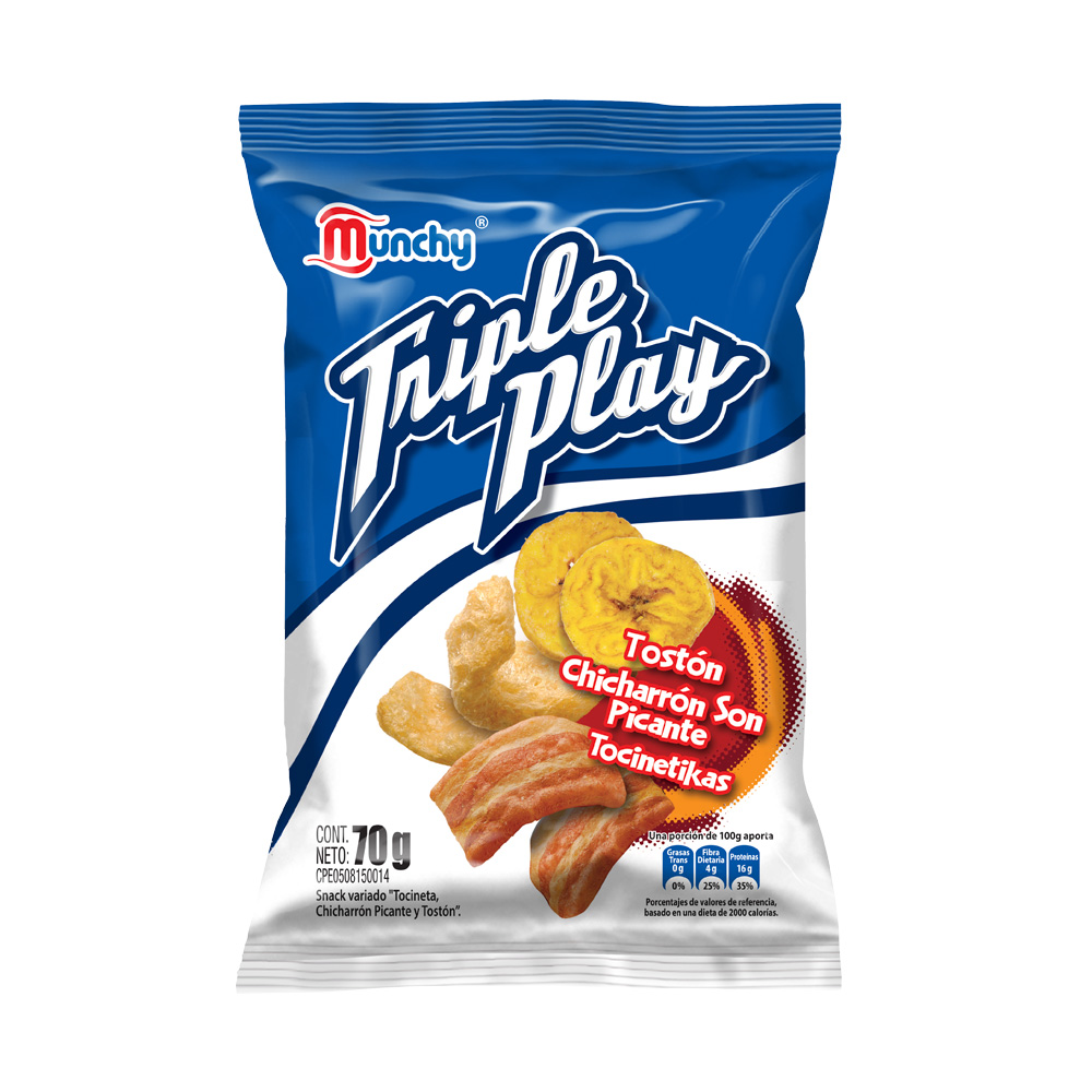 Snack Munchy Triple Play 70g