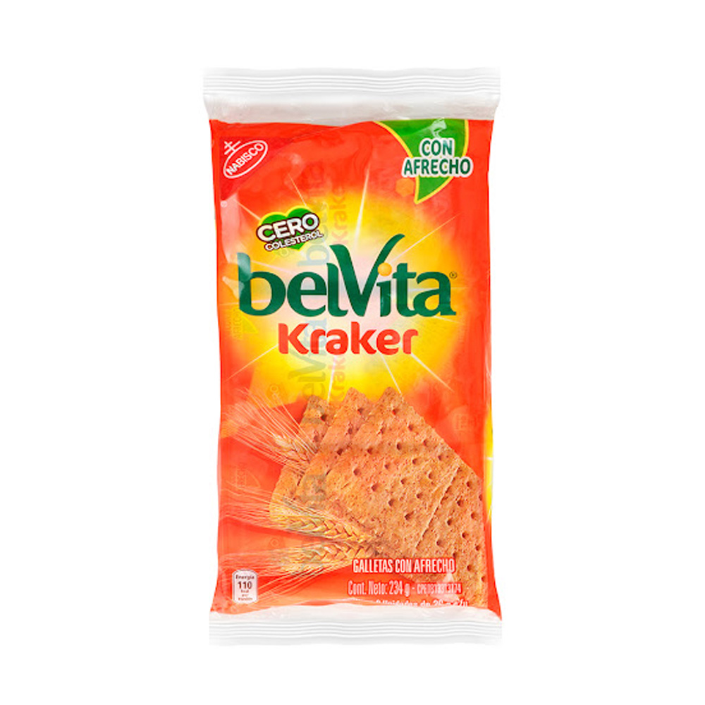 Galleta Belvita Kraker 234g 9uds