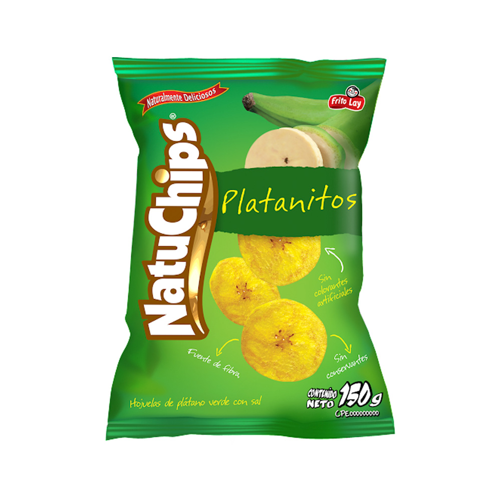 Snack Natuchips Natural 150g