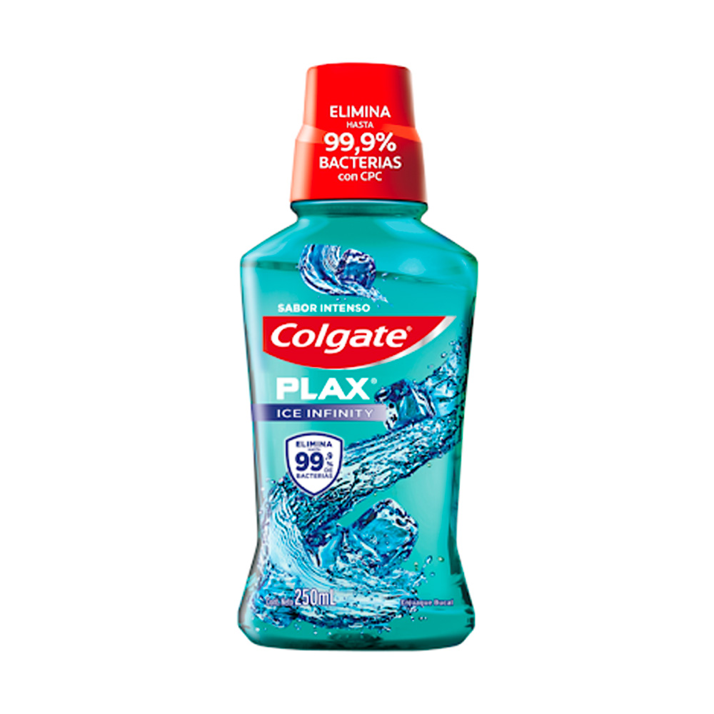 Enjuague Bucal Colgate Plax Ice Infinity 500ml