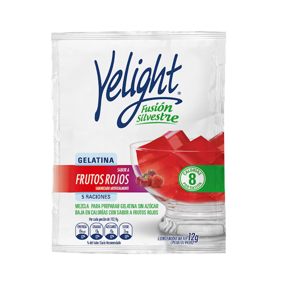 Gelatina Yelight Fusión Silvestre 12g