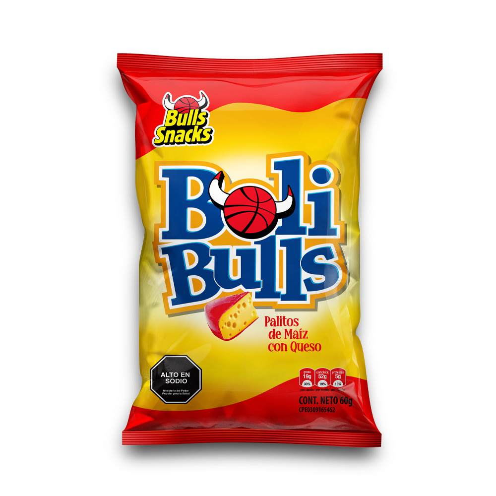 Snack Bulls Snacks Pop Bulls 60g