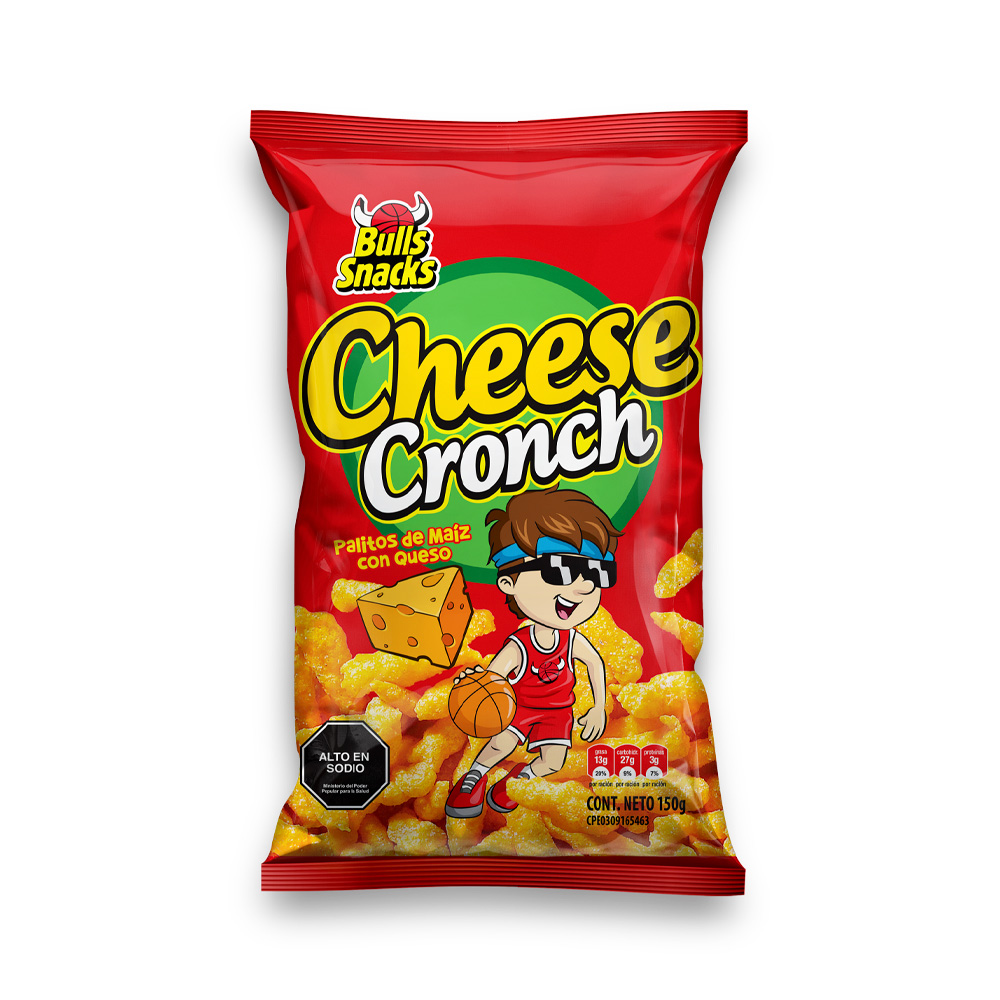 Snack Bulls Snacks Cheese Cronch 150g