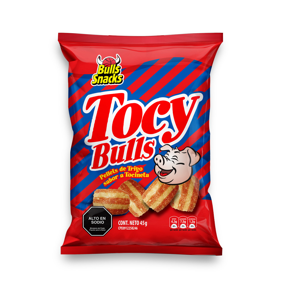 Snack Bulls Snacks Tocy Bulls 45g