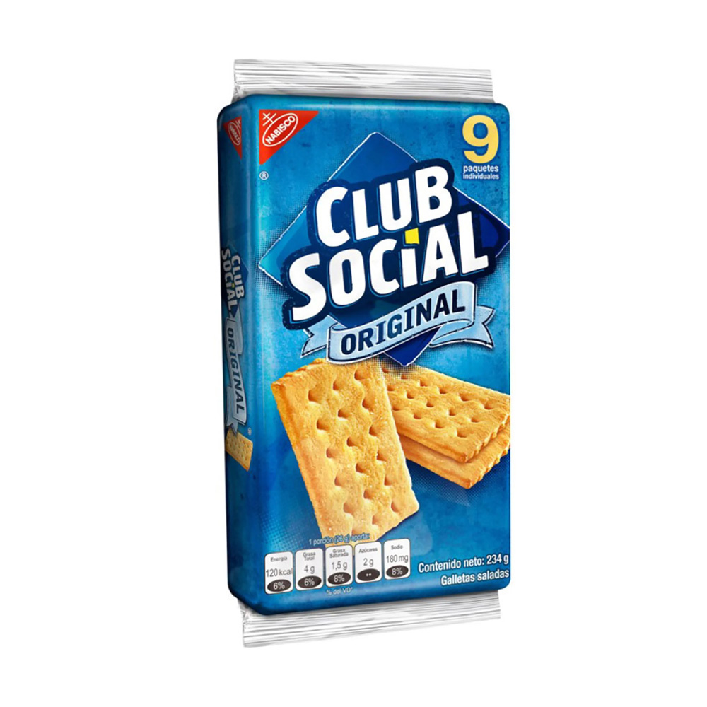 Galleta Club Social Original 234g 9uds