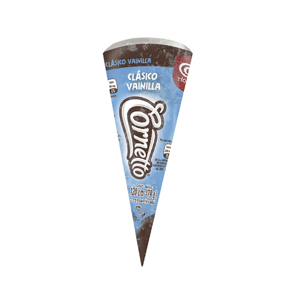 Helado Tío Rico Cornetto Clásico 120ml