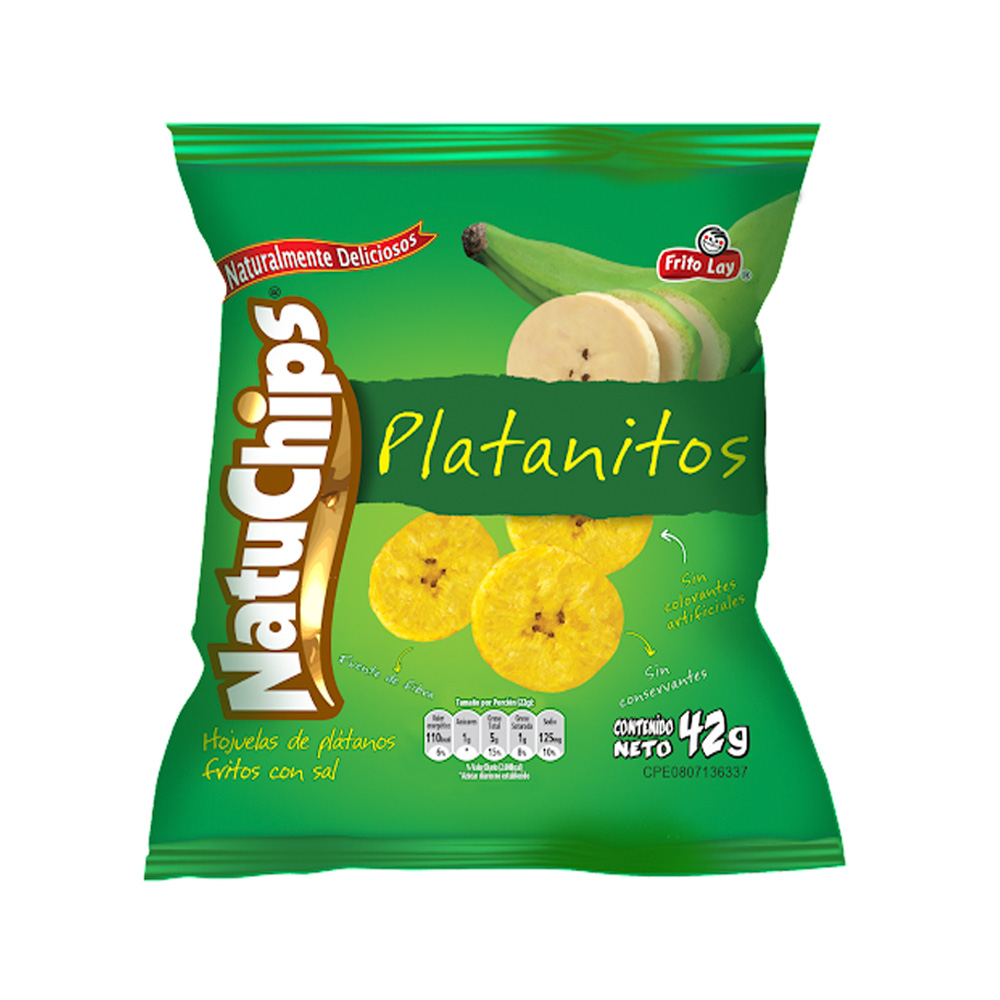 Snack Natuchips Natural 42g