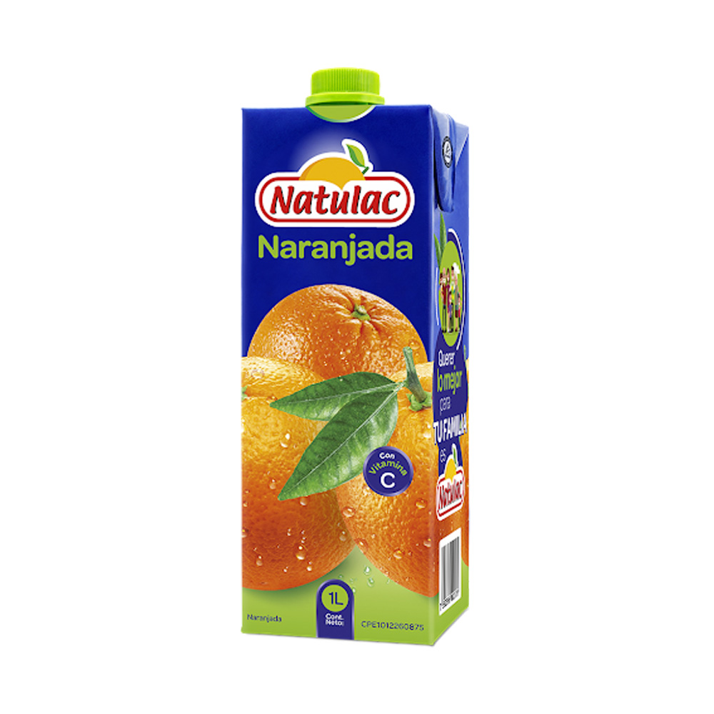 Jugo Natulac Naranjada 1L