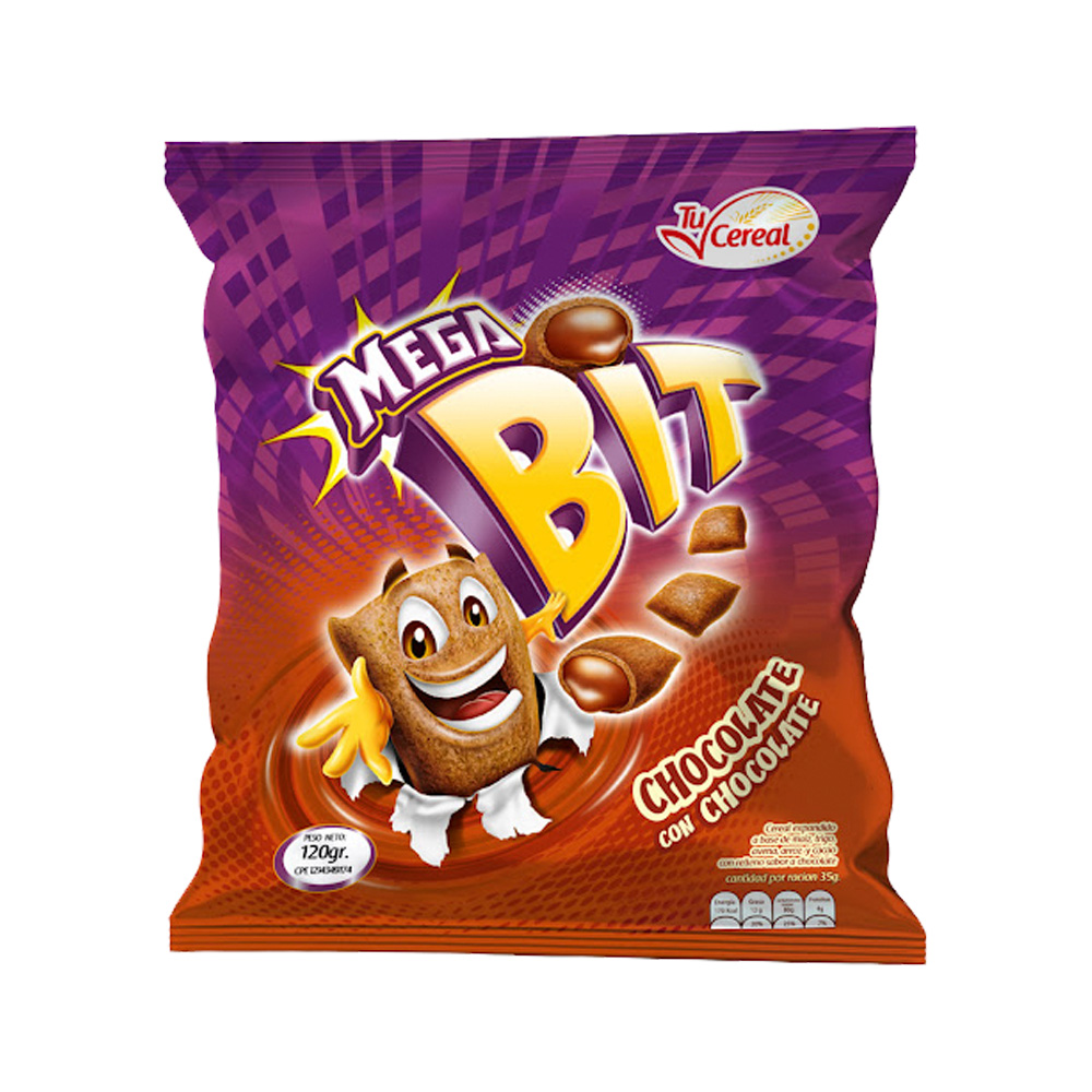 Cereal Mega Bit Choco – Chocolate 120g