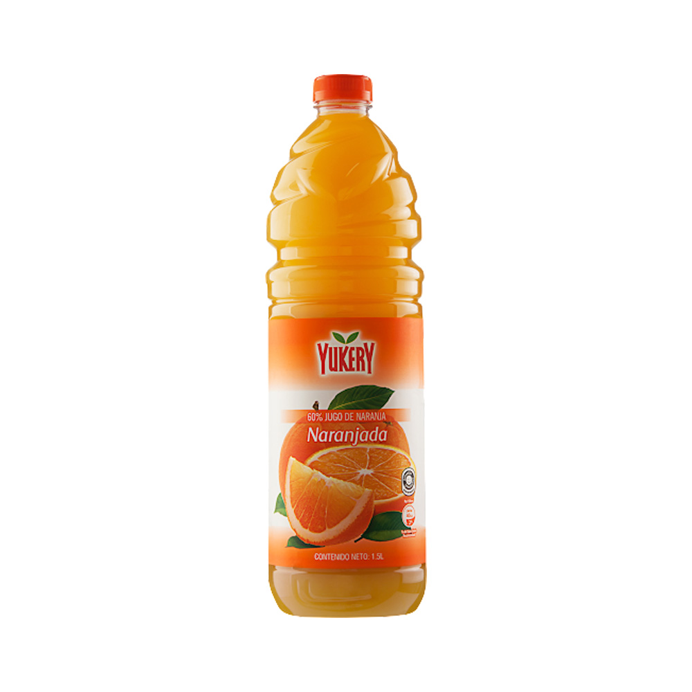 Jugo Yukery Naranja 1,5L