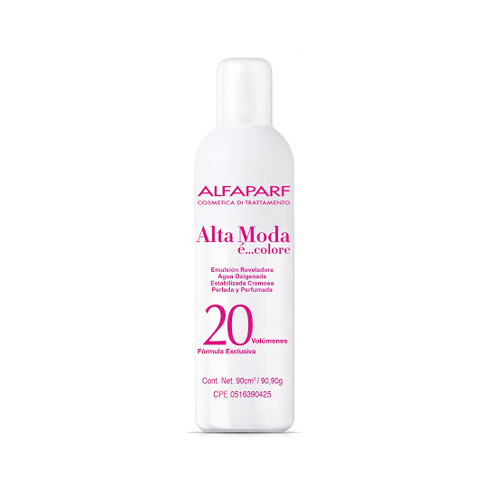 Agua Oxigenada Alfaparf Alta Moda 20 Vol 90ml