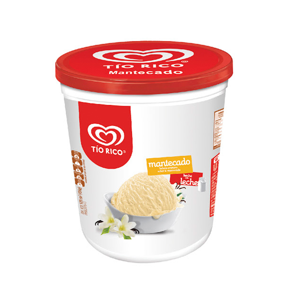 Helado Tío Rico Mantecado 850ml