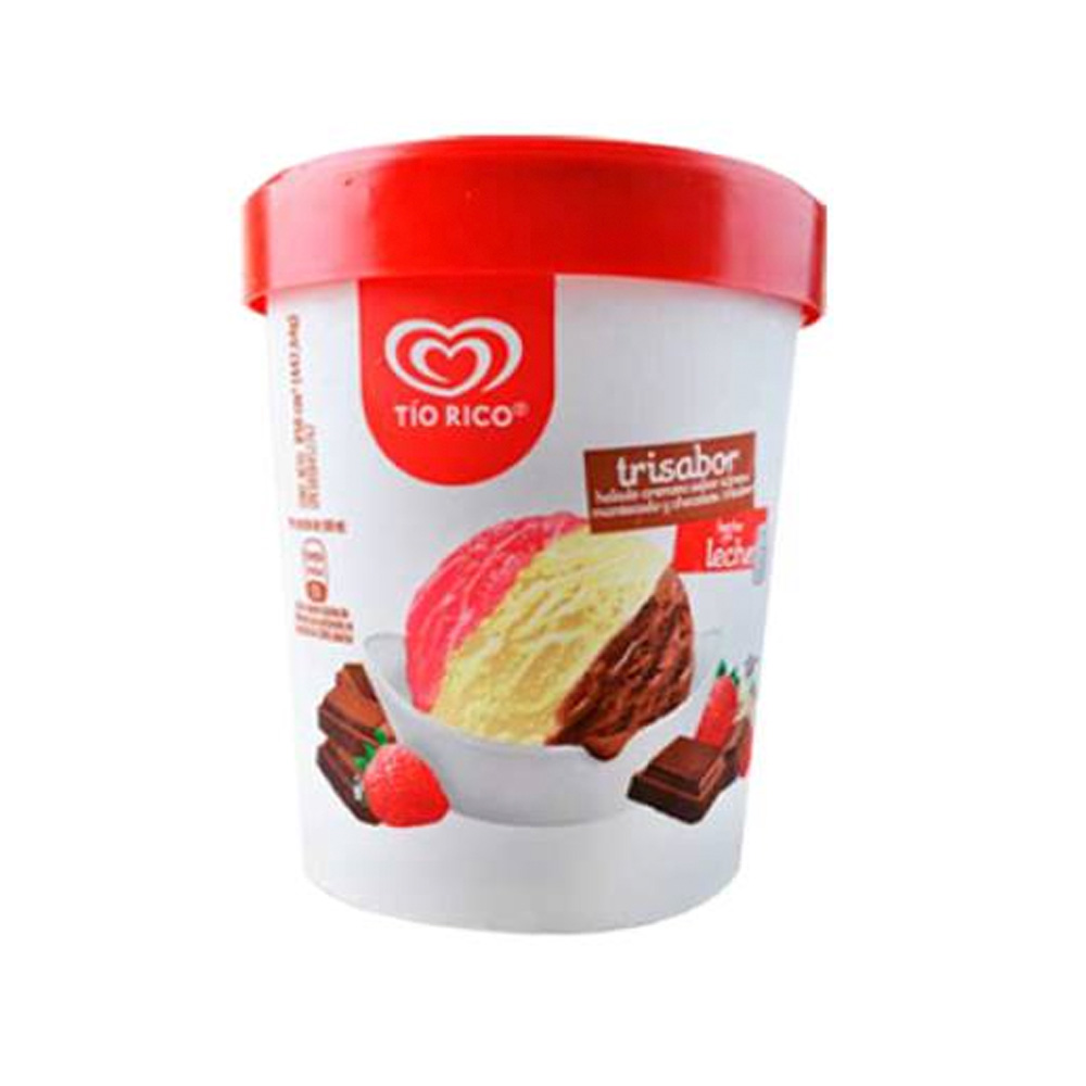 Helado Tío Rico Trisabor 850ml