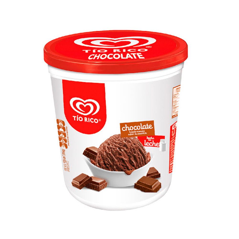 Helado Tío Rico Chocolate 850ml