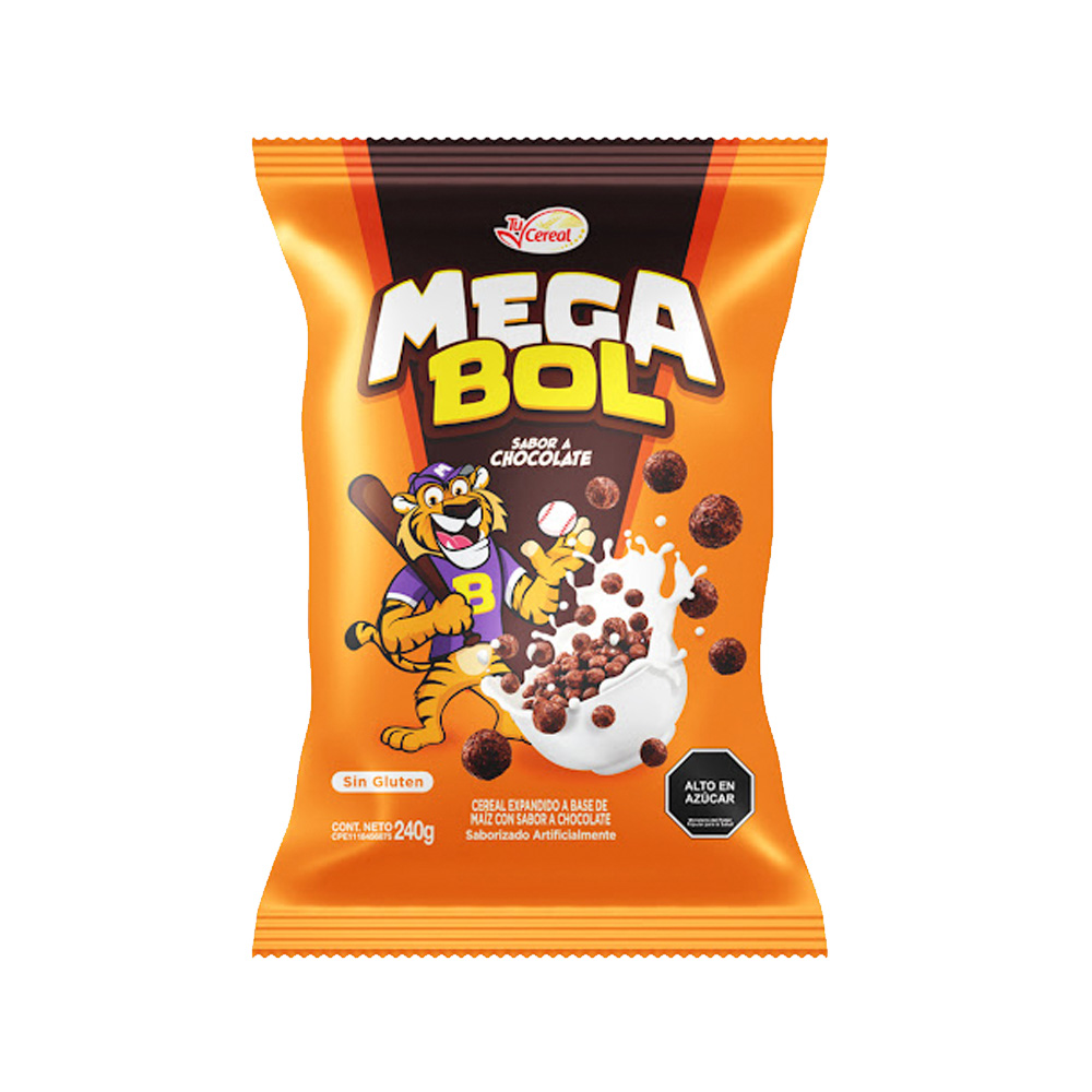 Cereal Mega Bol Chocolate 240g