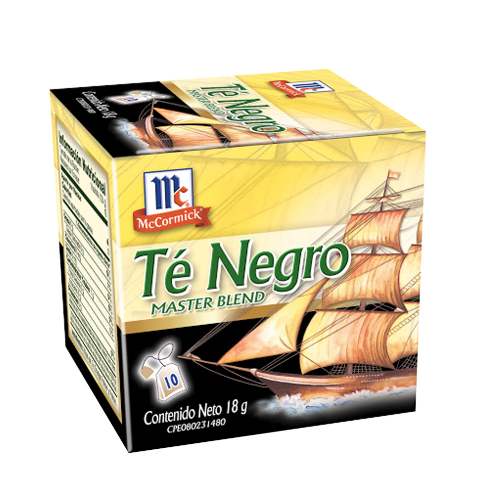 Infusión McCormick Té Negro 10 Bolsas