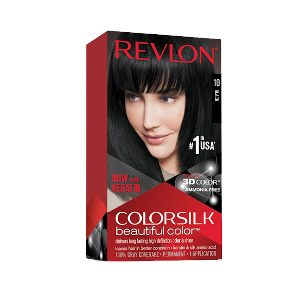 Tinte Revlon Colorsilk Kit 10 Negro