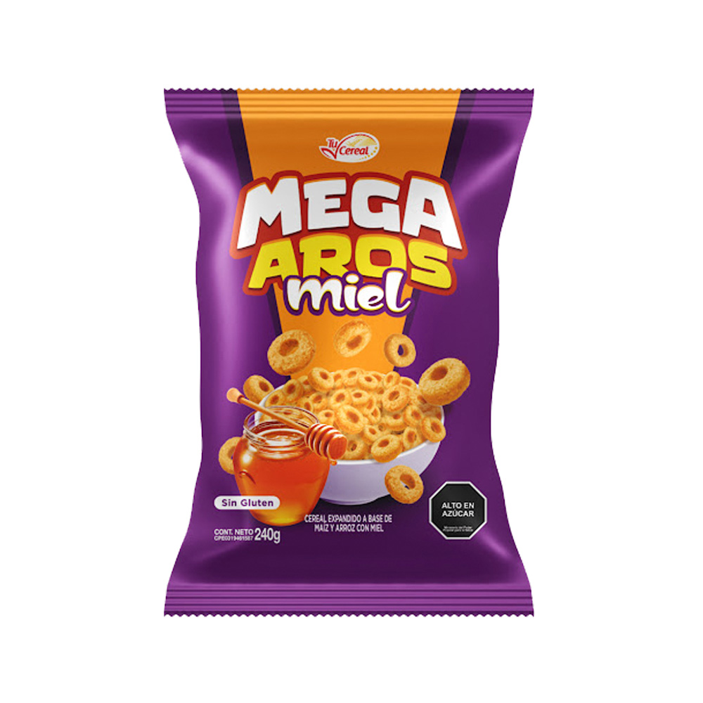 Cereal Aros Miel 240g