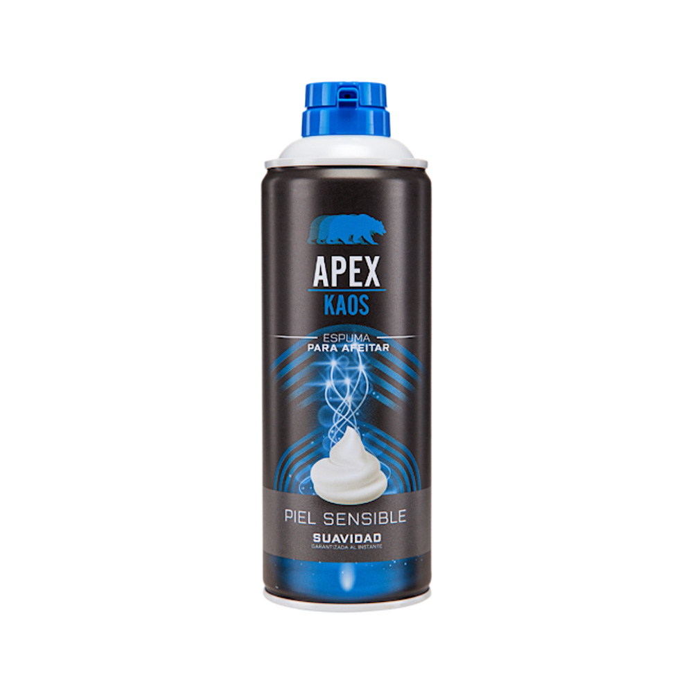 Espuma de Afeitar Apex Kaos Piel Sensible  414ml