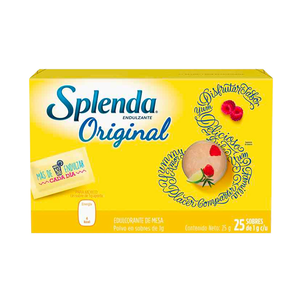 Edulcorante Splenda 25 Sobres