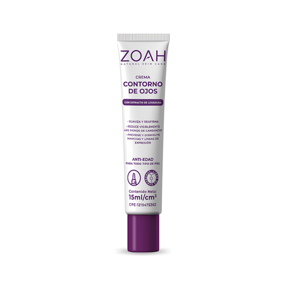 Crema de Contorno de Ojos Zoah Anti-Edad 15ml