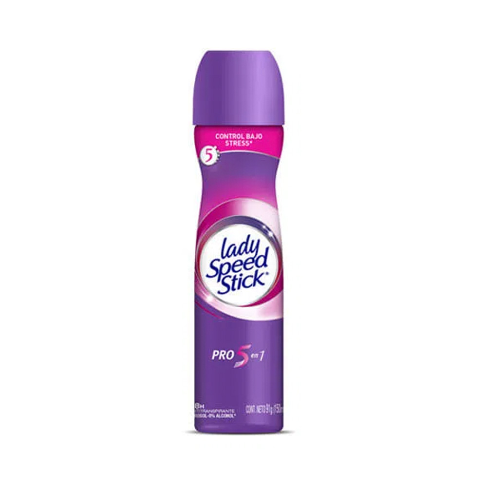 Desodorante Lady Speed Stick 24/7 Pro5 Aerosol 150ml