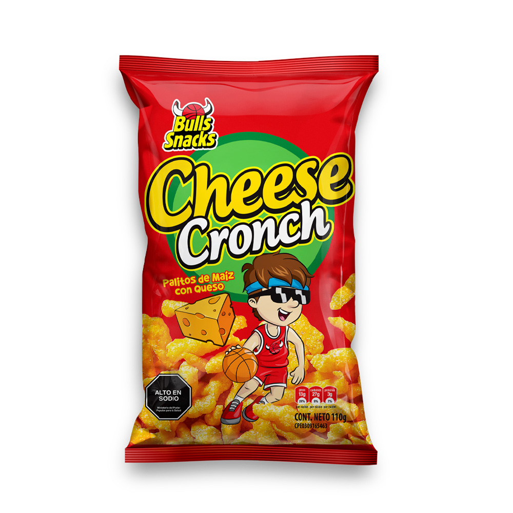 Snack Bulls Snacks Cheese Cronch 110g