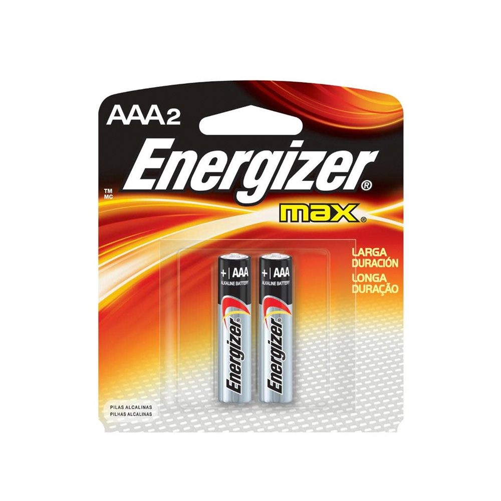 Pila Energizer Max Alcalina AAA X 2uds