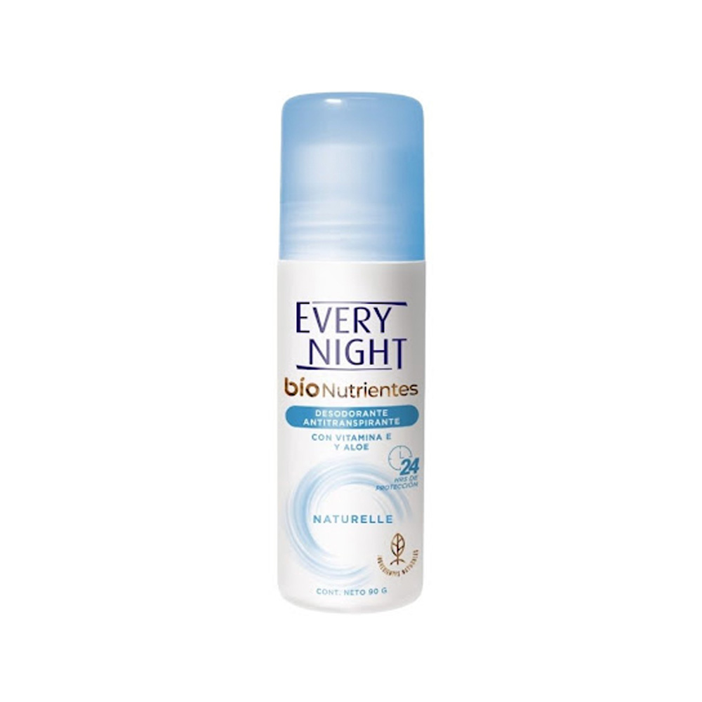 Desodorante Every Night Bío  Roll on Naturelle 90g