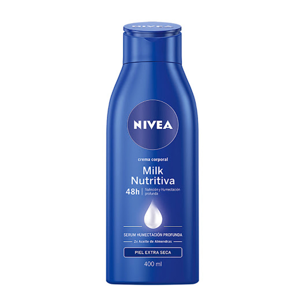 Crema Corporal Nivea Milk Nutritiva 250ml