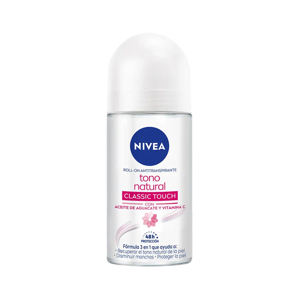 Desodorante Nivea Aclarado Natural Roll On 50ml