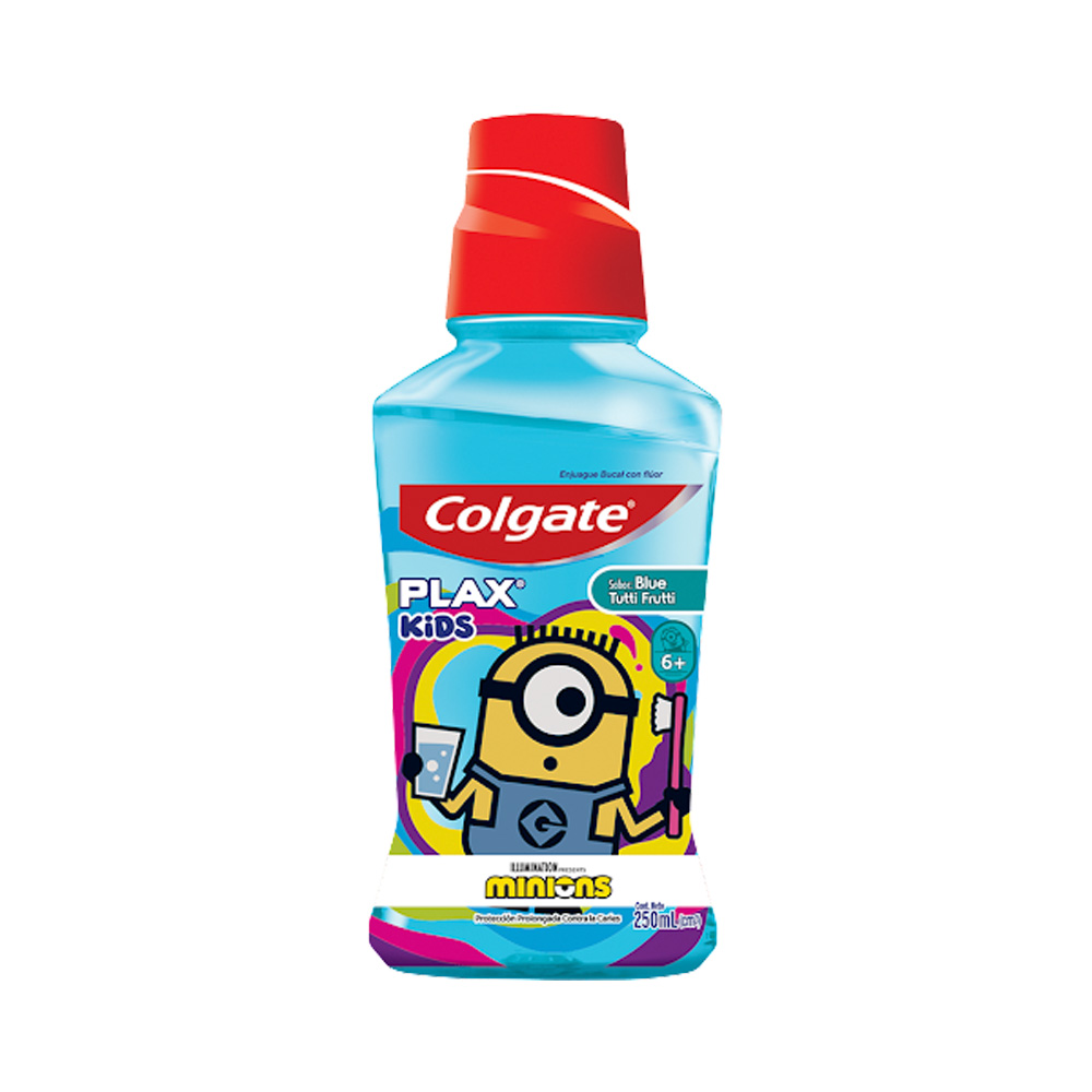 Enjuague Bucal Colgate Kids Minions 250ml