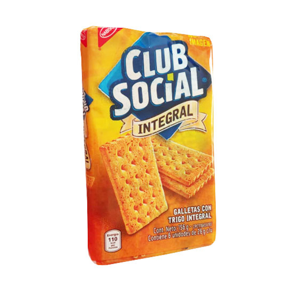 Galleta Club Social Integral 156g