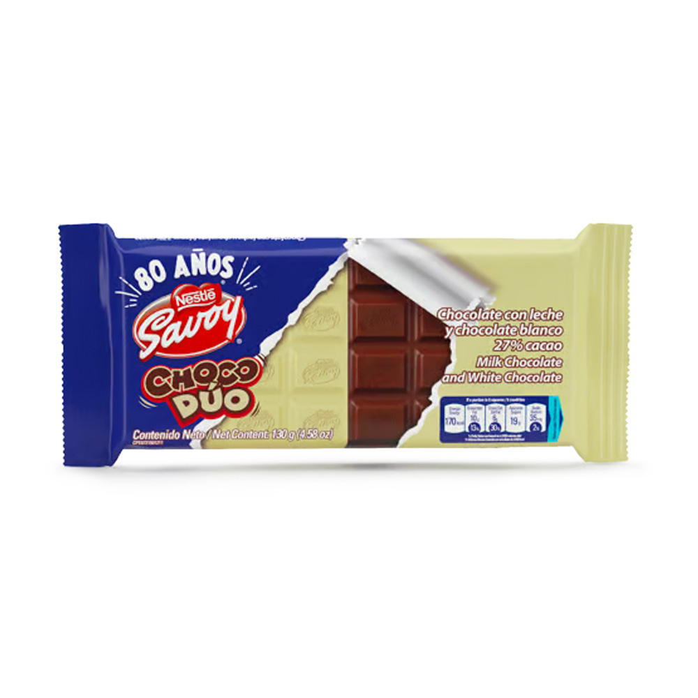 Chocolate Savoy Choco Duo 130g