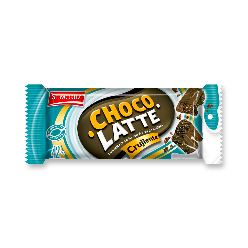 Chocolates St. Moritz Latte con Leche Crujiente 32g