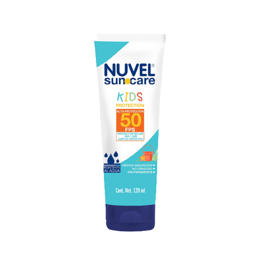 Bloqueador Solar Nuvel Kids Fps 50 120ml