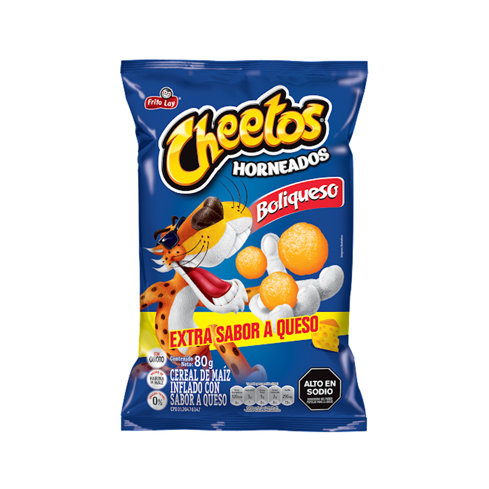 Snack Cheetos Boliqueso 80g