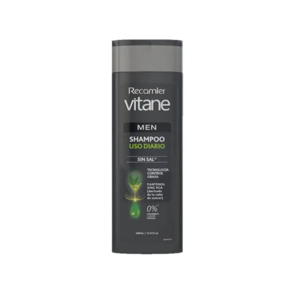 Champú Vitane Men Control Caída Sin Sal 400ml