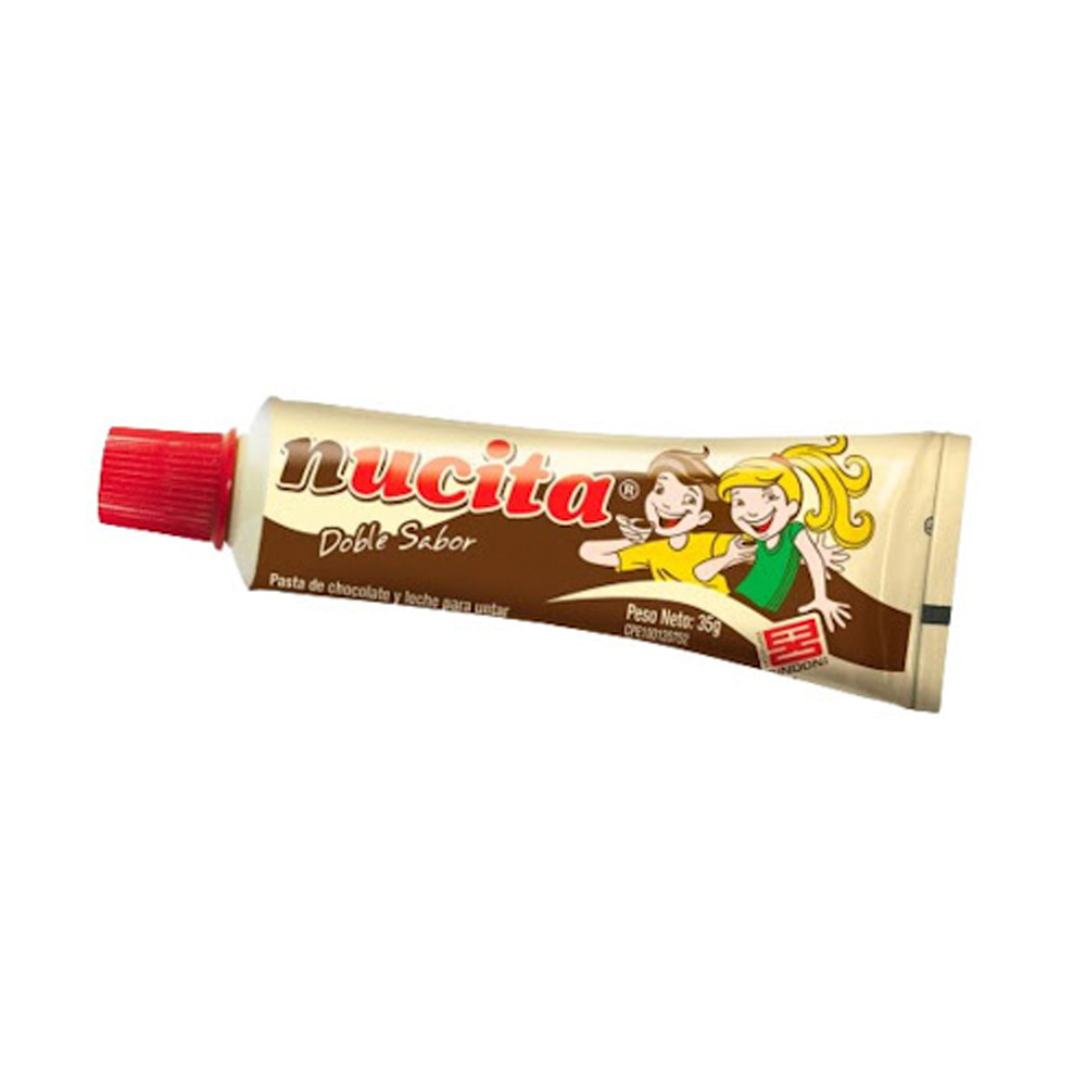 Chocolate Nucita Doble Sabor Tubito 35g