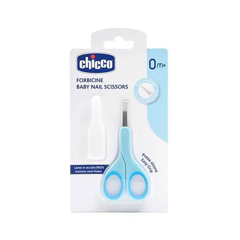 Tijeras Chicco de Bebé para Uñas Azul