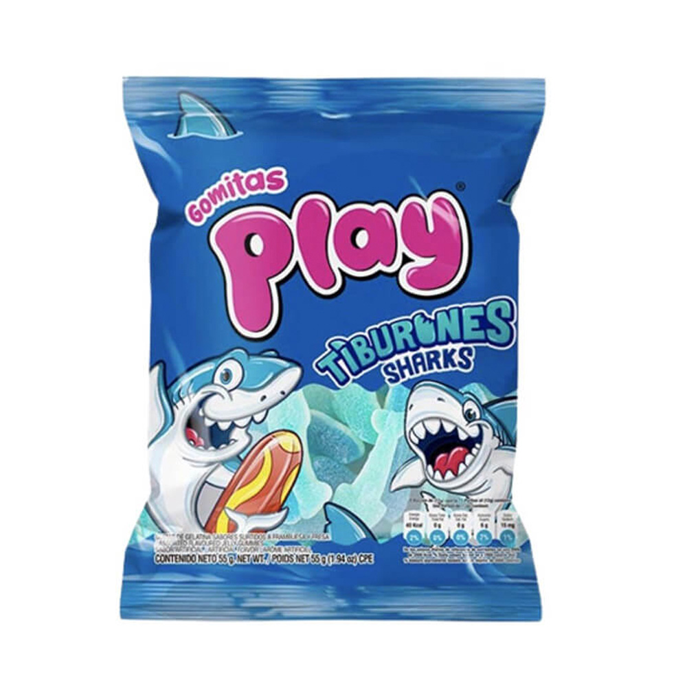 Gomitas Play Tiburones 55g