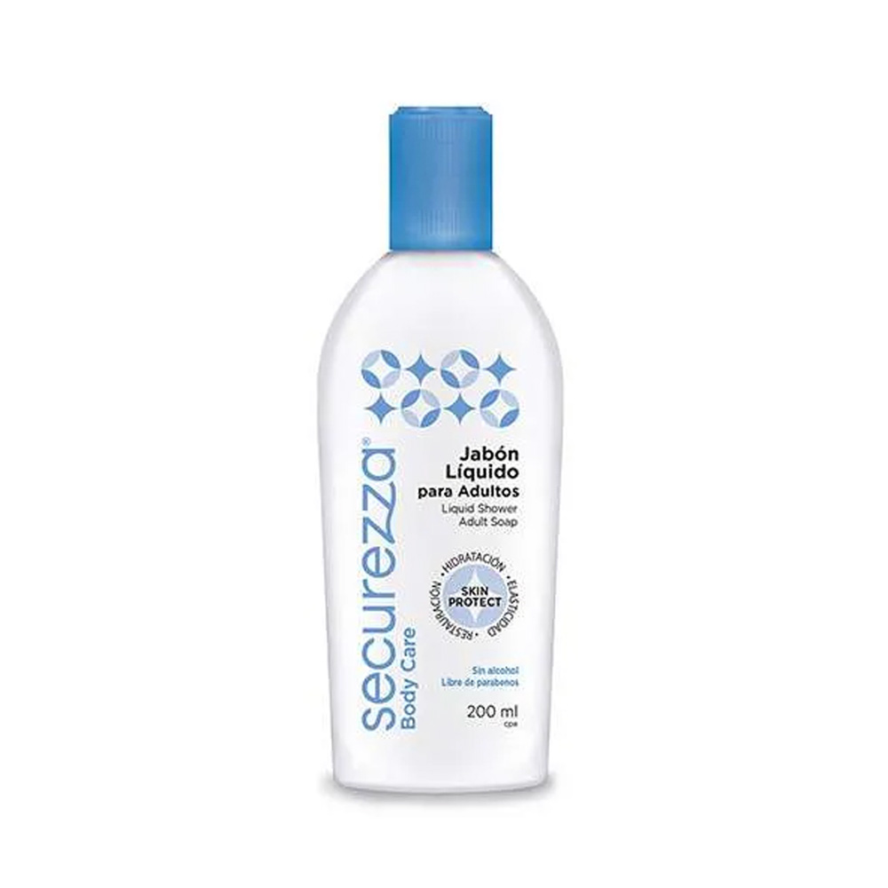 Jabón Líquido Securezza Body Care Corporal 200ml