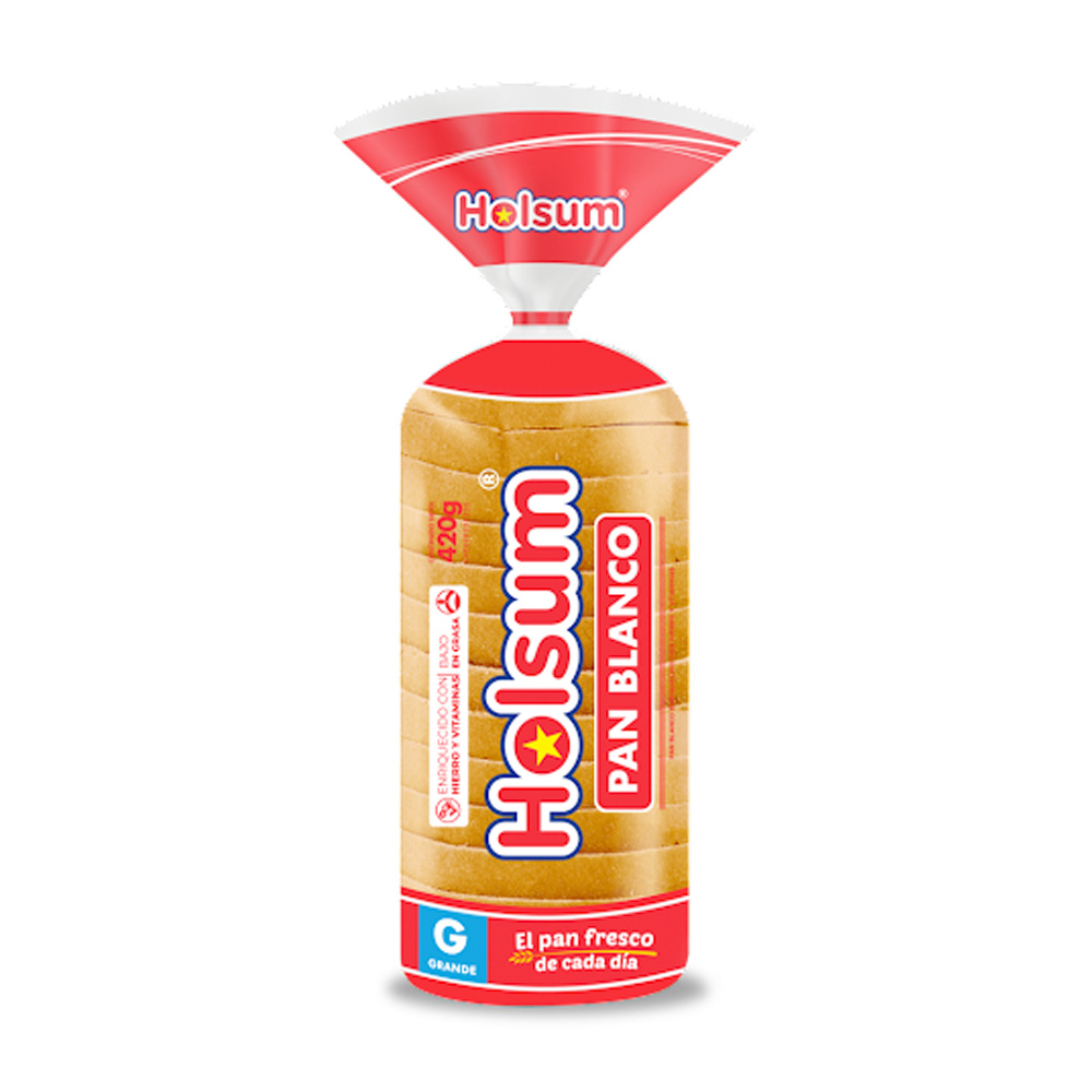 Pan Blanco Holsum 420g