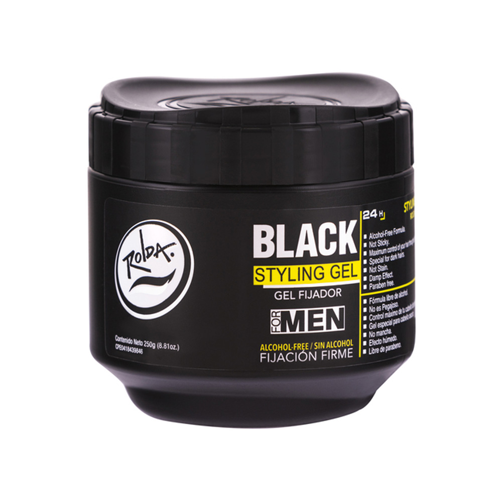 Gel Fijador Rolda Black 250g