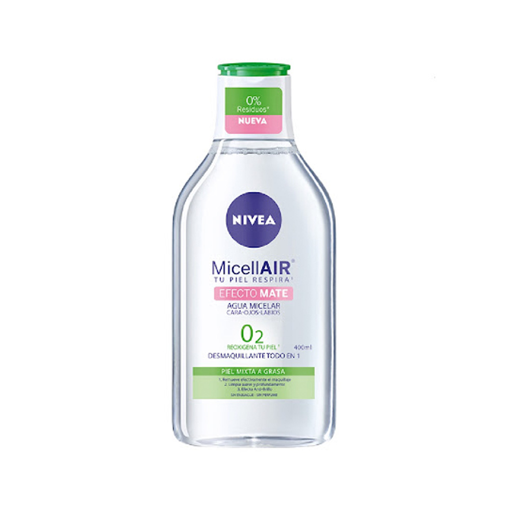 Agua Micelar Nivea Piel Mixta / Grasa 400ml