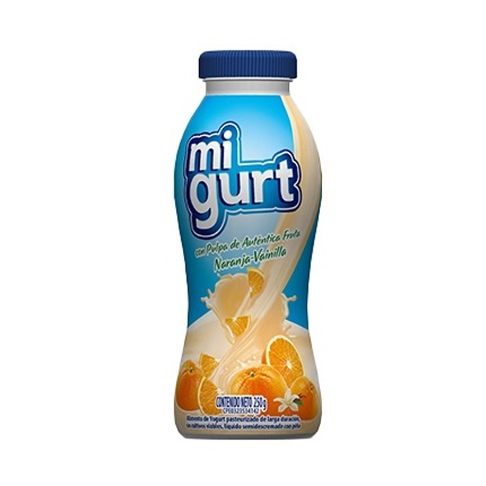 Yogurt Migurt Naranja Vainilla 250g