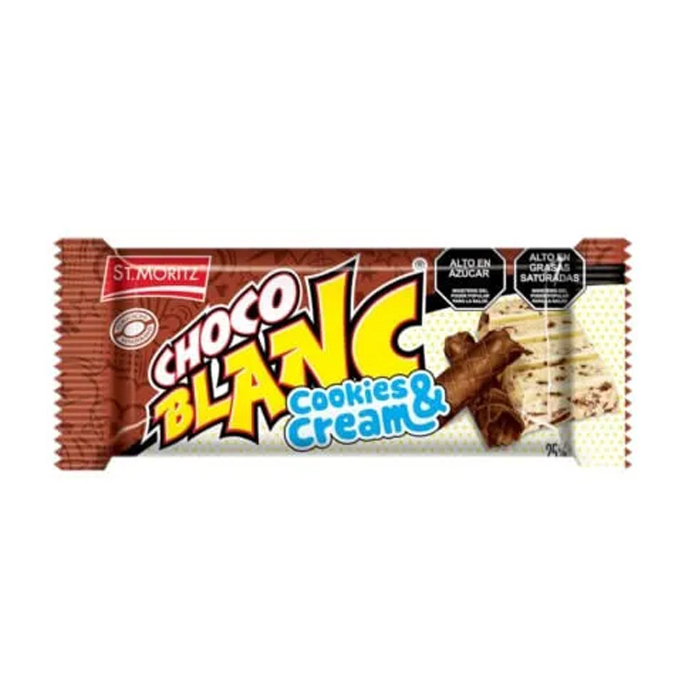 Chocolates St. Moritz ChocoBlanc Cookies & Cream 32g