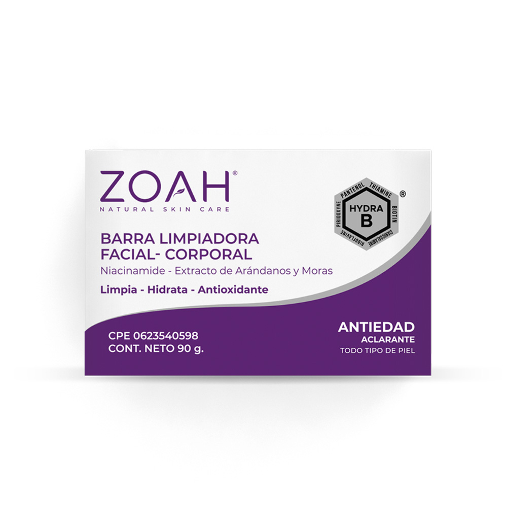 Barra Limpiadora Zoah 90g