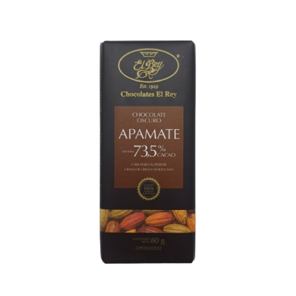 Chocolate El Rey Apamate 73,5% 80g